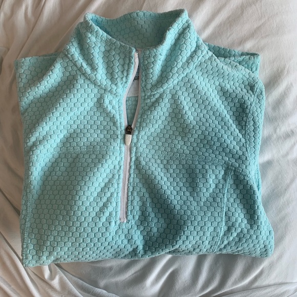 Blue Tek Gear Quarter Zip - Picture 2 of 4